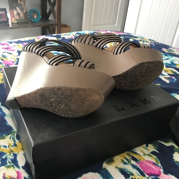 L.A.M.B Platform Wedges - Picture 4 of 4