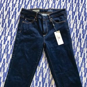 AG mid-rise jeans, size 25, brand new with tags