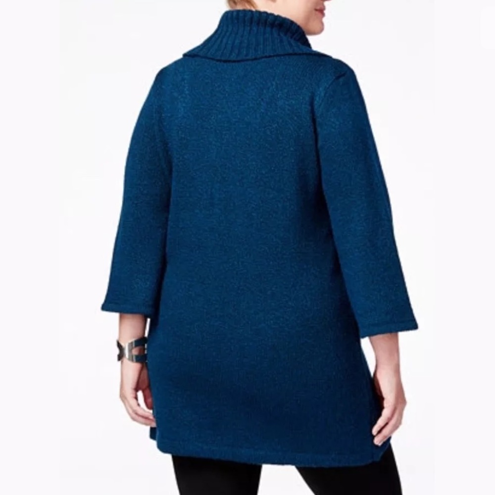 NEW Karen Scott Cowl Neck Sweater - Picture 2 of 2