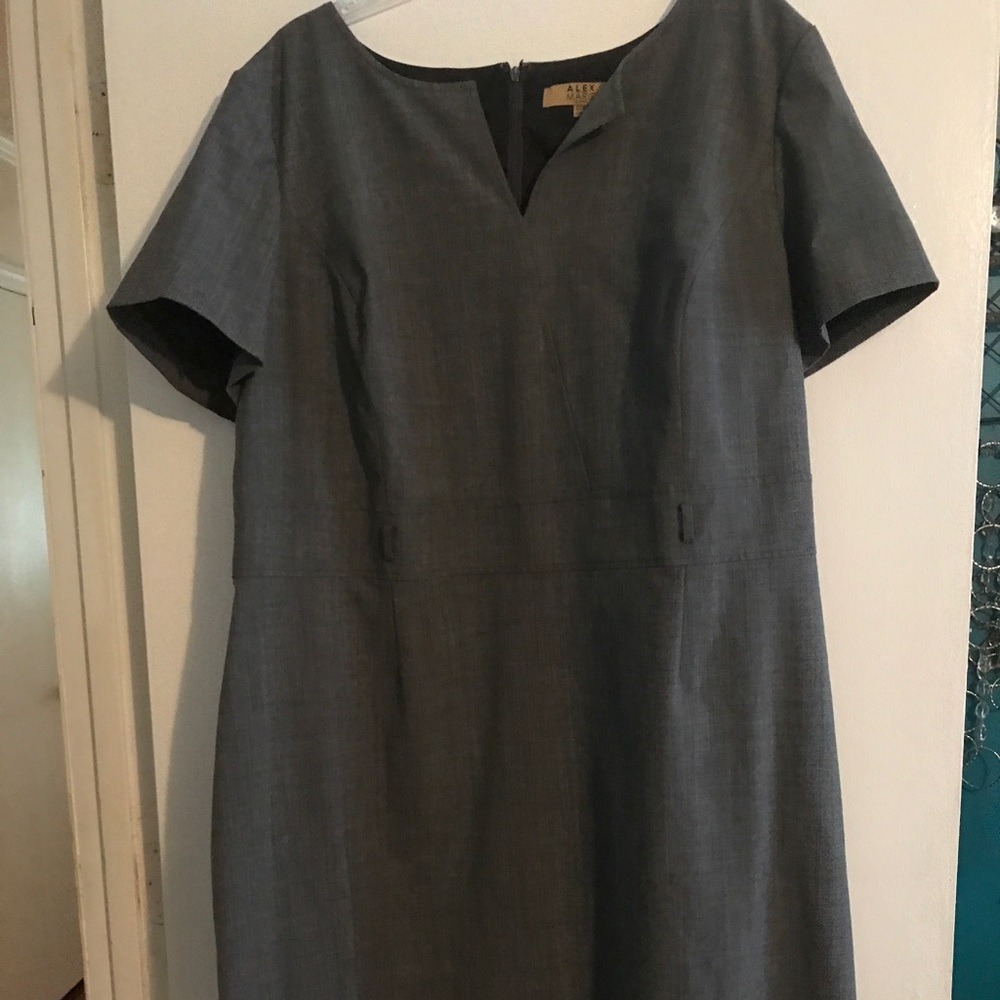 Gray dress