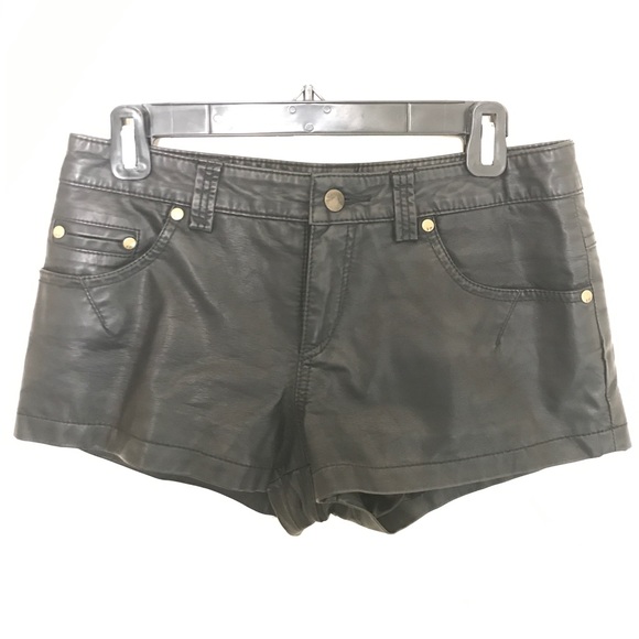 Free People Pants - Free People vegan leather shorts