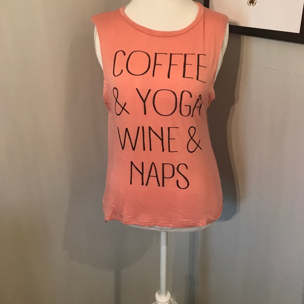 Coffee & Yoga Wine & Naps tank