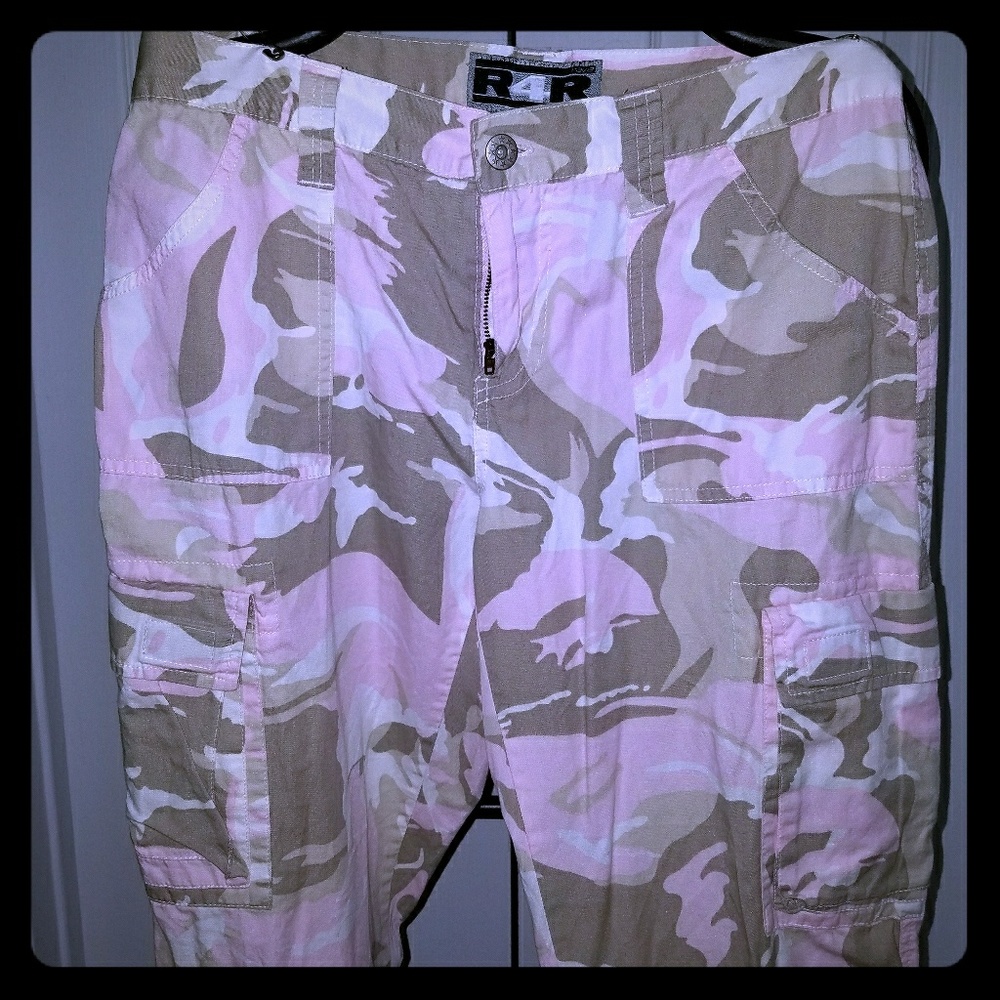 ❤Cargo pink pants size XL 13/14 adults used IGC