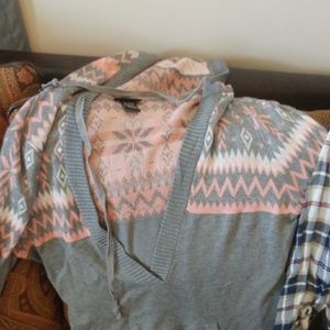 Long sleeve hoodie sweat shirt