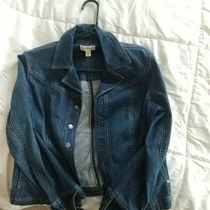 Coldwater Creek jean jacket