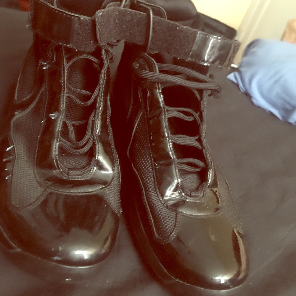 High-top Prada Black shoes