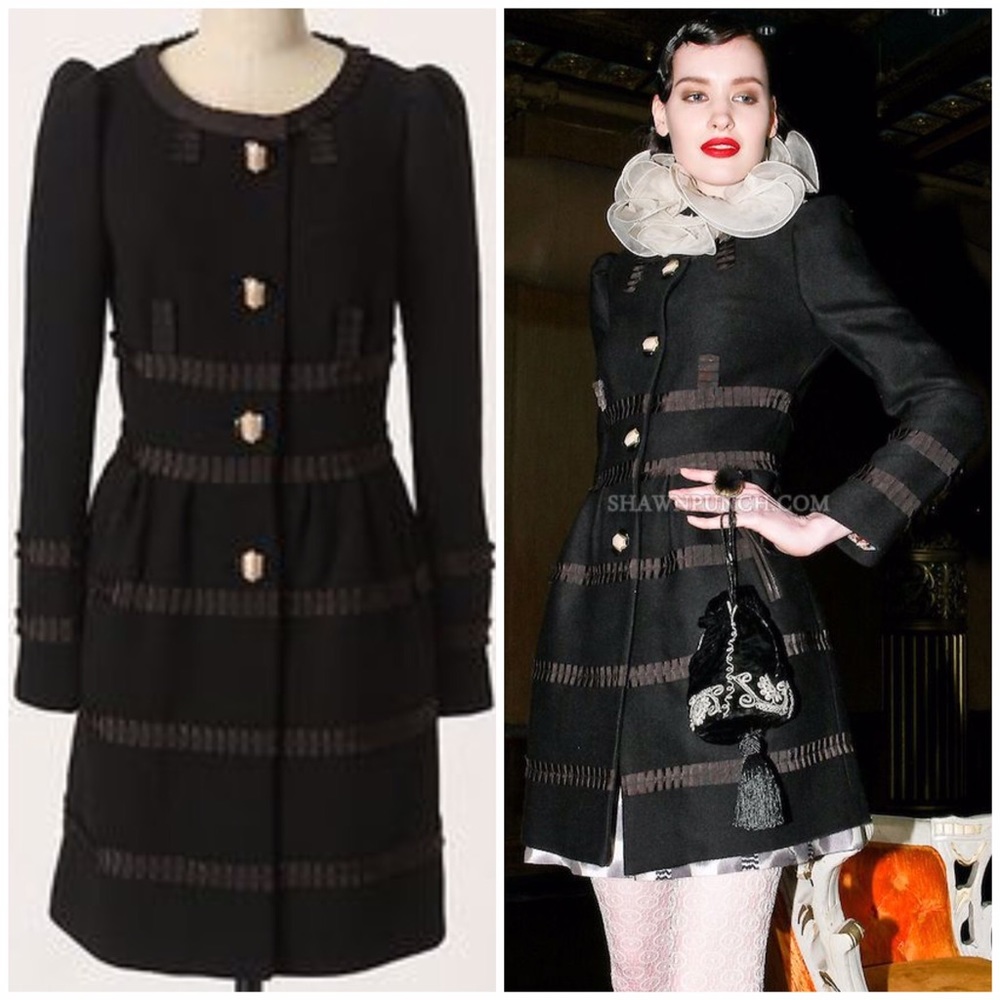 ❌SOLD❌Anthropologie Catalunya Coat by Leifsdottir