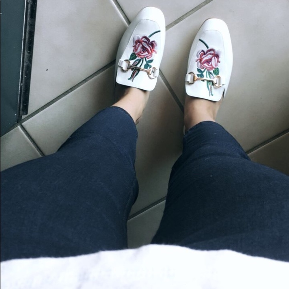 Floral mules