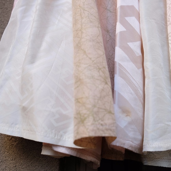 Custom Made Kimono Print Flared Pleated Mini Skirt - Picture 10 of 12