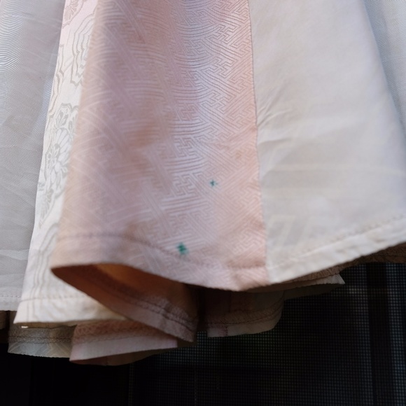 Custom Made Kimono Print Flared Pleated Mini Skirt - Picture 12 of 12