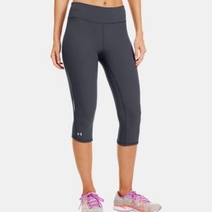Under Armour Gray heat gear capri "Stunner"