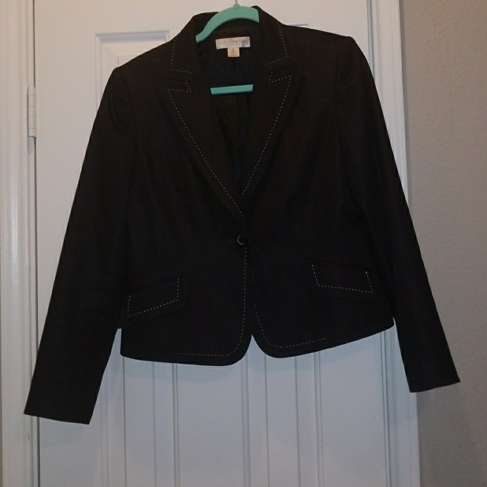 Blue/Black demin jacket sz 12