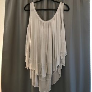 Free People open shoulder Boho blouse!