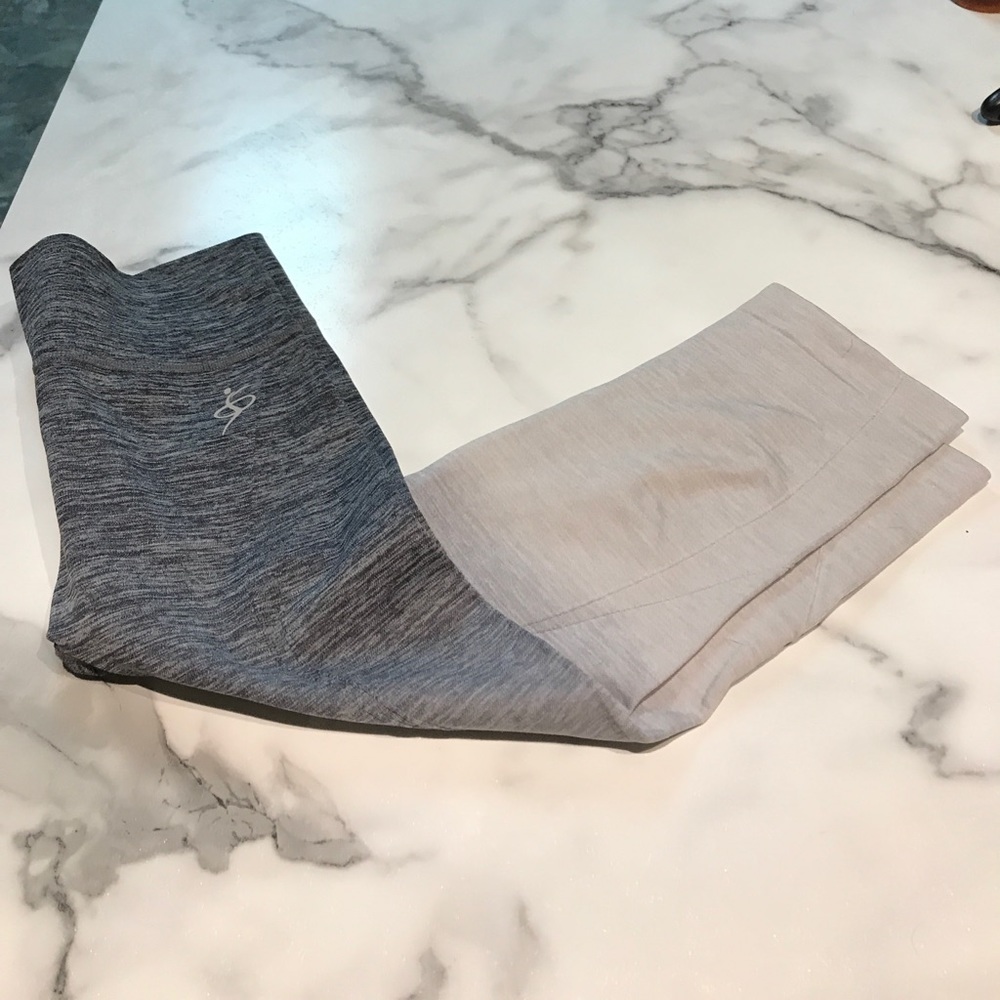 Black/Grey ombré workout leggings