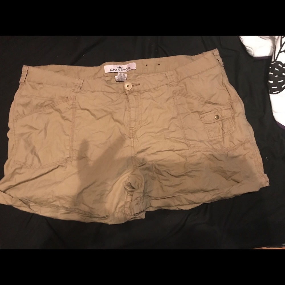 Almost Famous Khaki Shorts