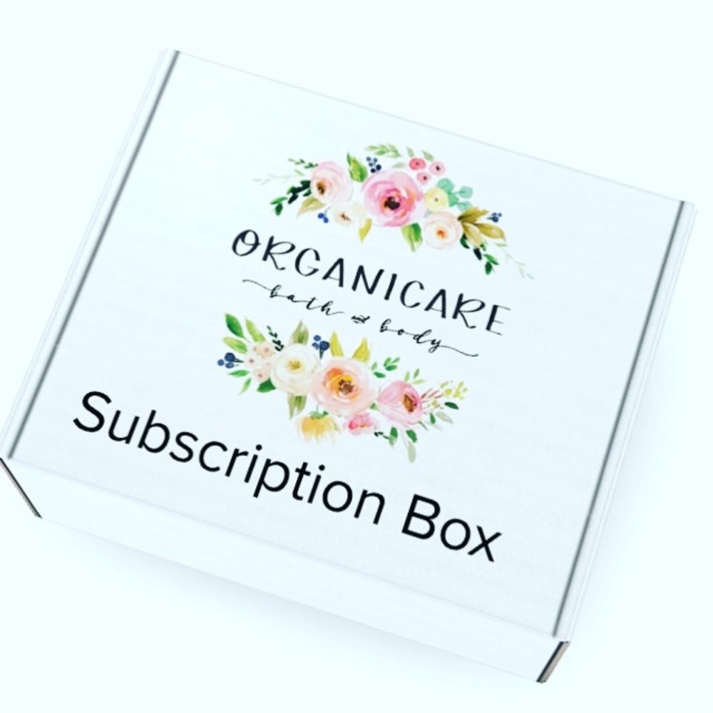 Bath and body monthly subscription box
