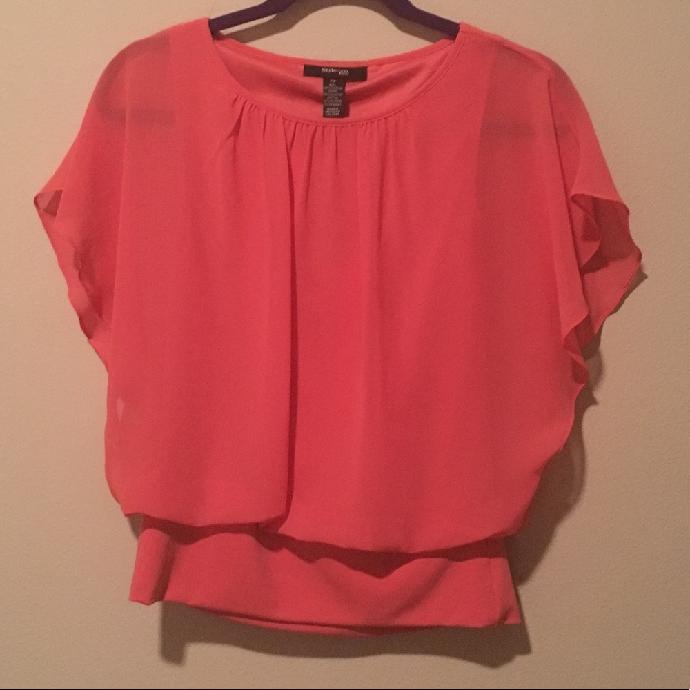 Style&Co. Coral Top