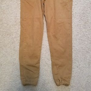 Khaki joggers