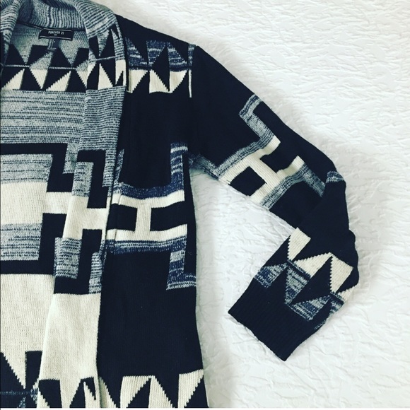 mens aztec print sweater