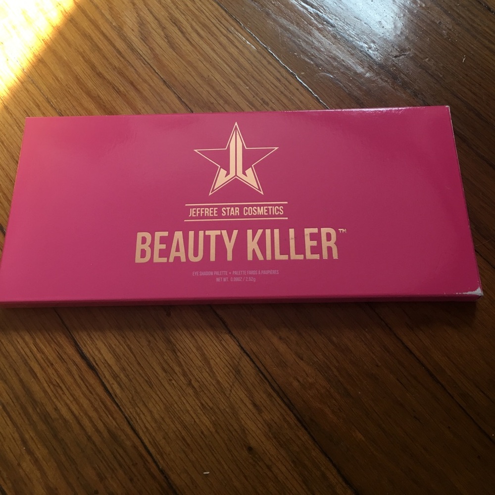 Barely touched eyeshadow palette