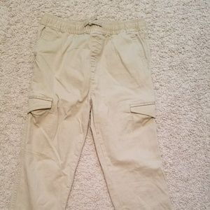 Khaki joggers