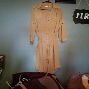 New York and Company Nude dress