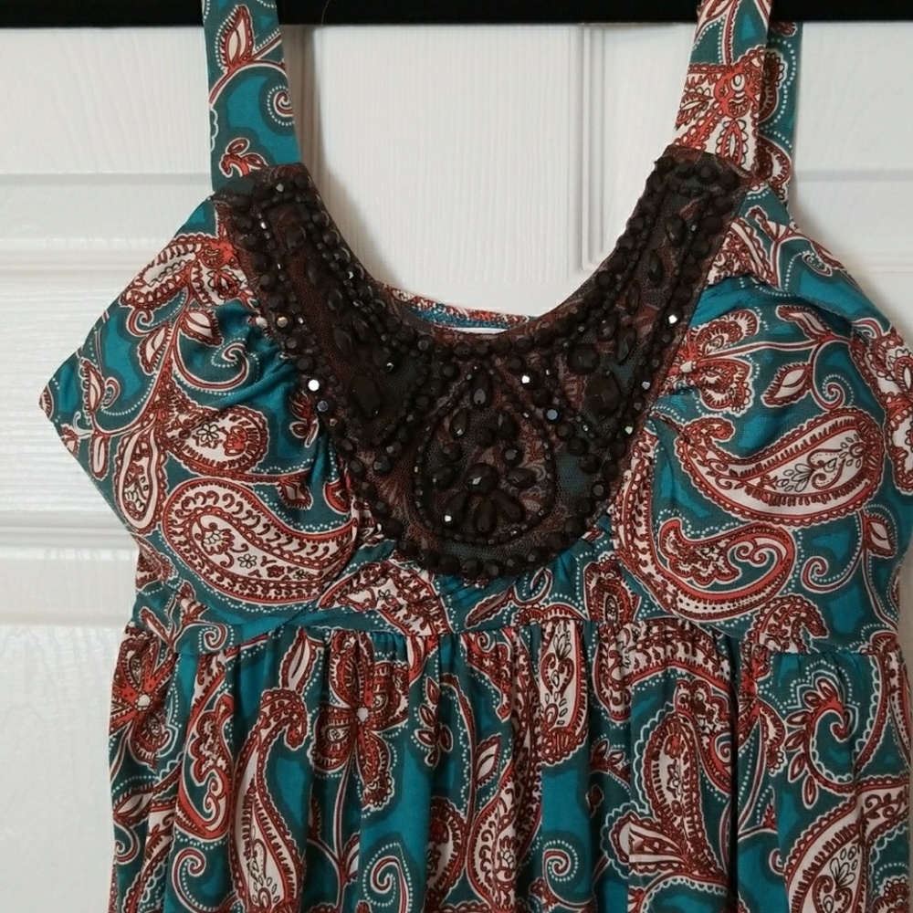 Shine and comfort, Candies paisley gem dress