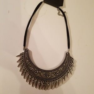 Floral Aztec Statement Necklace