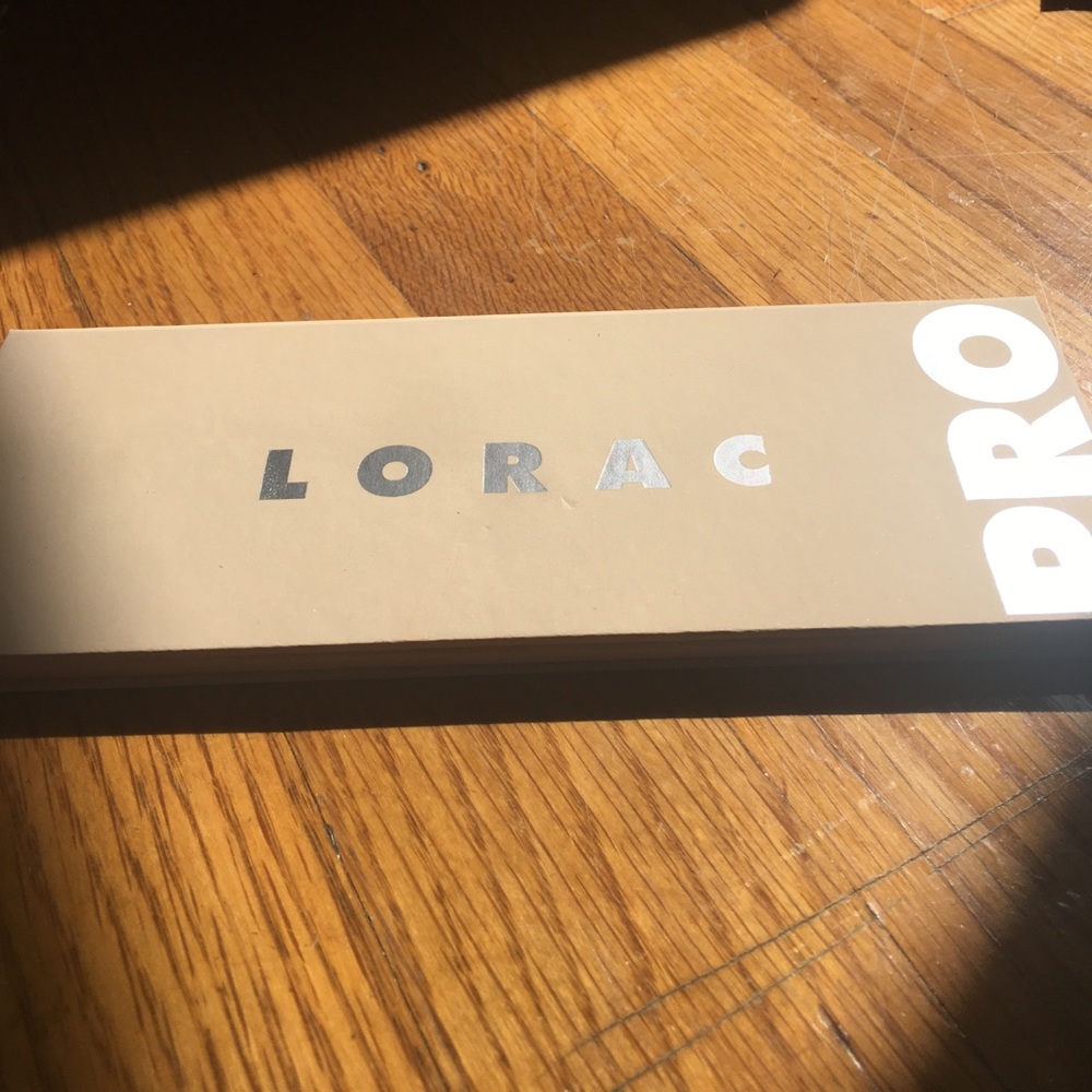 Lorac pro palette, used twice