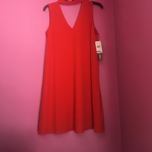 Short and casual cocktail dress.