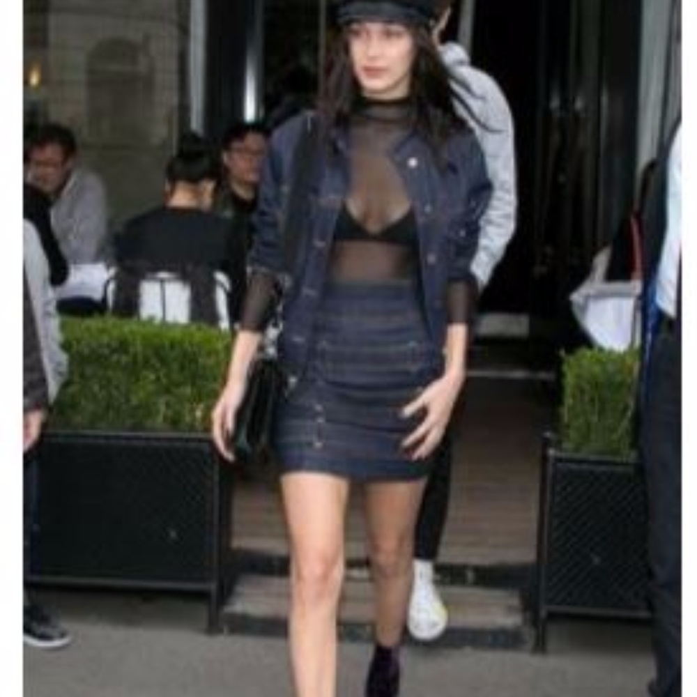 ❤️4 for $10❤️Valley girl Dark Blue Jean Jacket