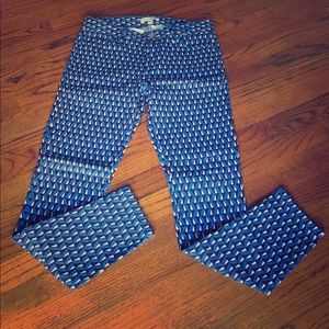 Banana Republic Patterned skinny jeans