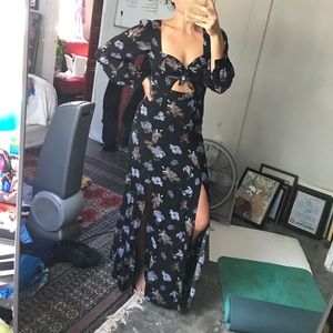 Floral maxi