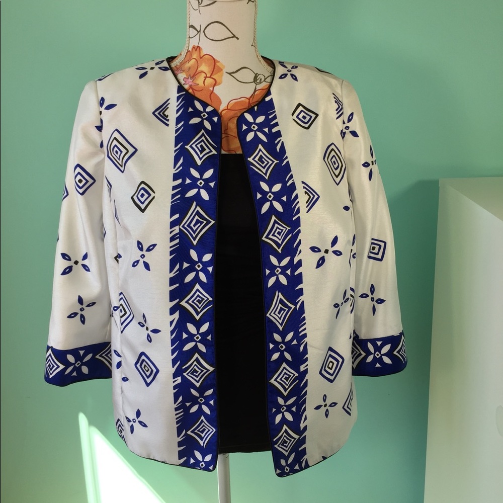  Blue & White, Tanjay Blazer