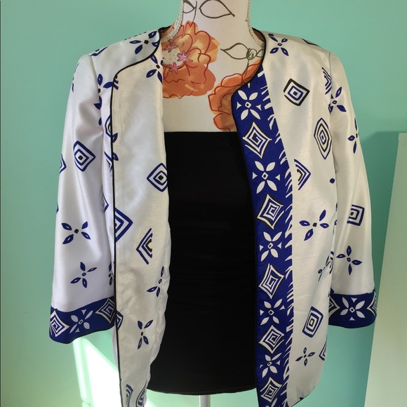  Blue & White, Tanjay Blazer - Picture 4 of 8