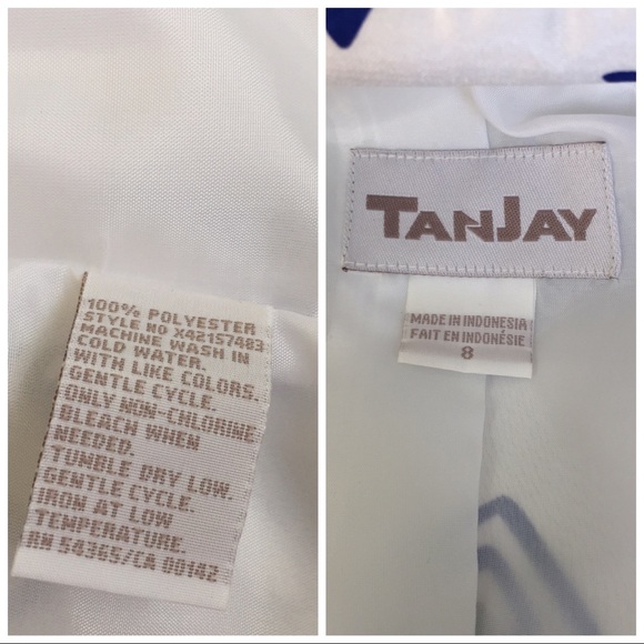  Blue & White, Tanjay Blazer - Picture 8 of 8