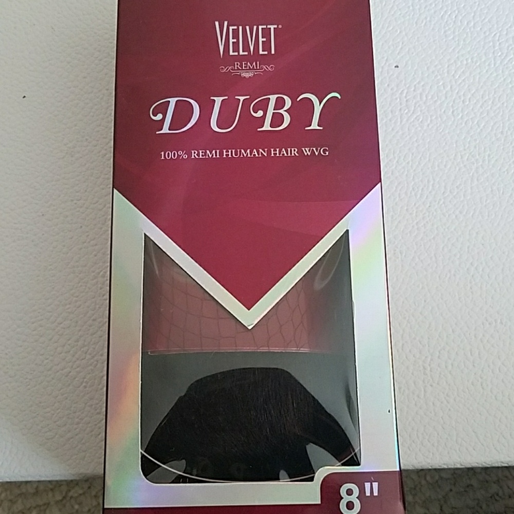 Two bundles of Duby 8" 100% Remi Human Hair