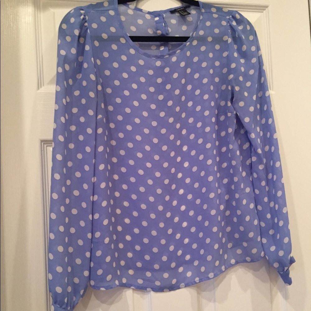 Forever 21 polka dot top