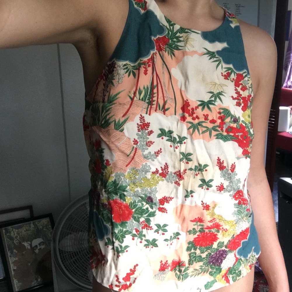 Zara high low top