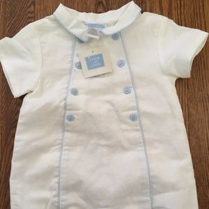 Janie & Jack Boys Romper