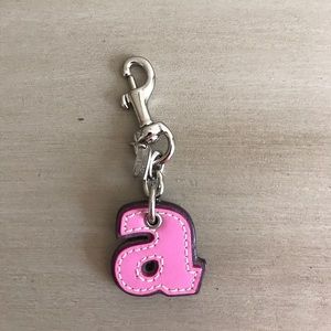 Coach Letter A Keychain