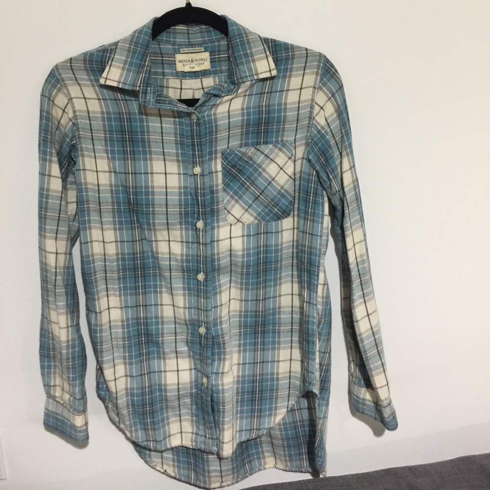 Denim Supply Ralph Lauren Boyfriend Fit Flannel
