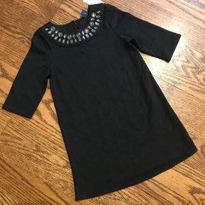 Gap Kids Black T Shirt Dress, 3T, NWT