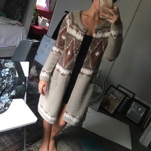 Free people wool cardigan