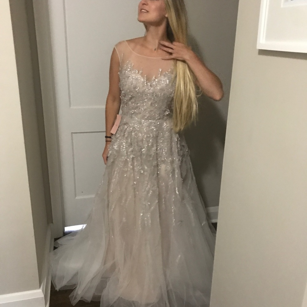 BHLDN Wisteria Gown, size 8, NWT