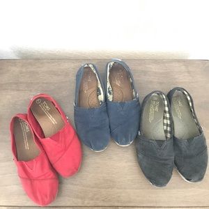 Bundle Sale TOMS Classic all 3 pairs included