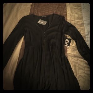 Skater Dress- quarter button down in front