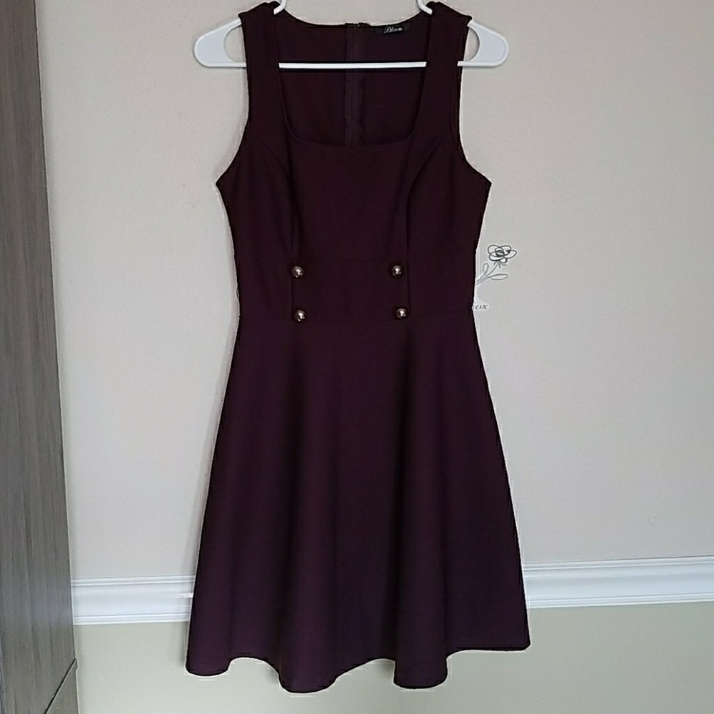 Maroon dress