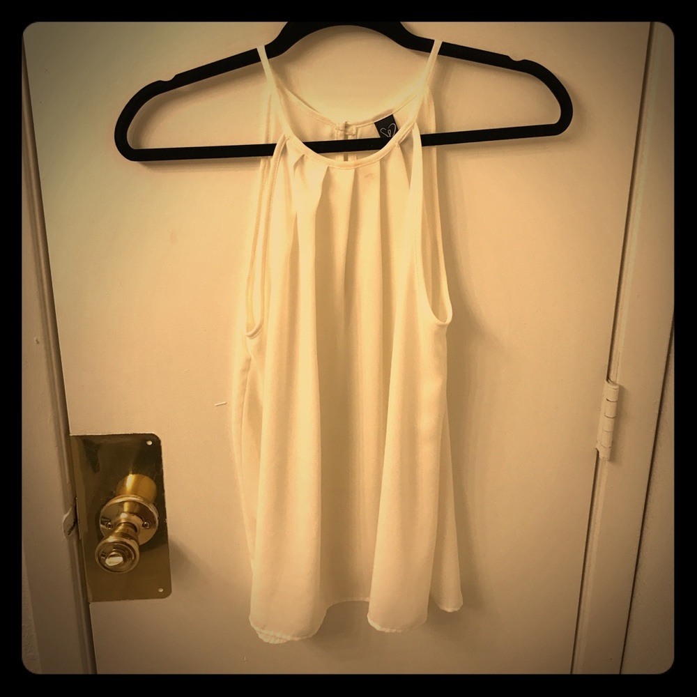 Windsor white tank top