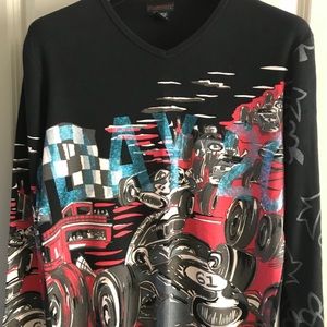 💖MENS CUSTO BARCELONA L-SLEEVE SHIRT S/M